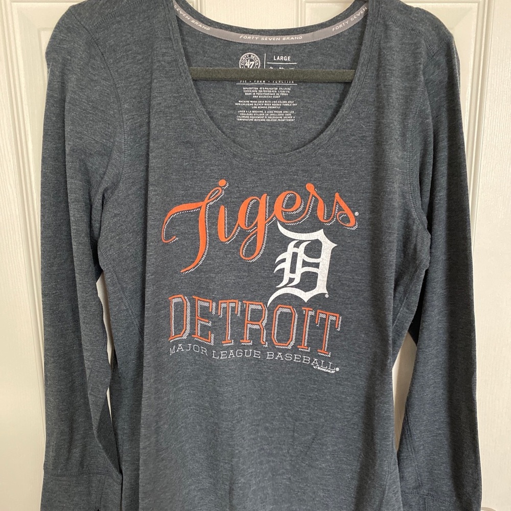 Forty Seven Brand Detroit Tigers Long Sleeve